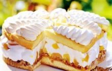 Tosya Usulü Tatlı Bezeli Böğürtlenli Pasta Tarifi