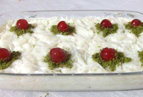 Eleşkirt Usulü Tatlı Güllaç Tarifi