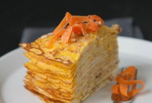 Süleymanpaşa Usulü Tatlı Havuçlu Krep Pasta Tarifi