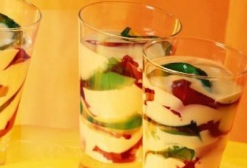 Karpuzlu Usulü Tatlı Yeşil Elmali Sorbe Tarifi